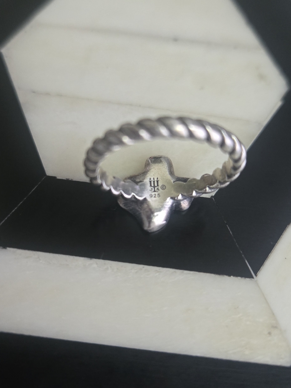 James Avery Texas Sterling Silver Ring